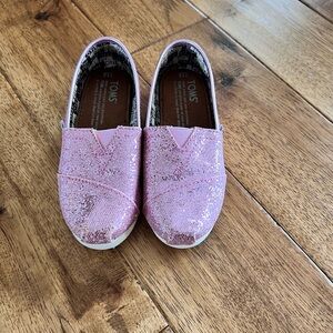 Toms Glitter kids shoes size 12c